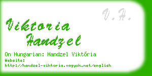 viktoria handzel business card